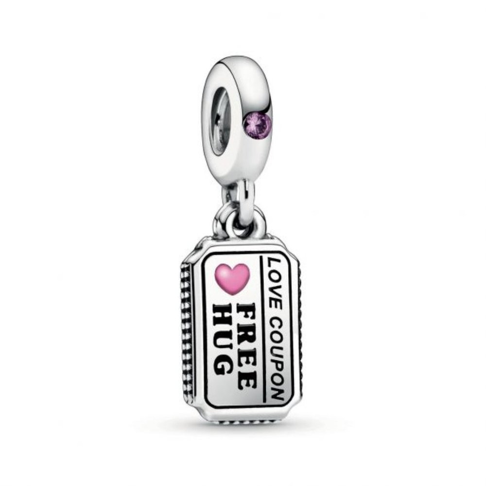 *Retired* Pandora Love Coupon Dangle Charm